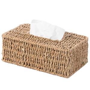 Rectangular Seagrass <b>Tissue</b> <b>Box</b> Handmade Storage <b>Box</b> Eco-Friendly Natural Home and Home Decor Wholesale from Vietnam - Product Image 2