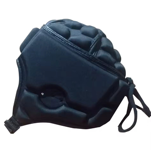 Casques de rugby rembourrés solides personnalisables en gros, casques souples personnalisés, casques de football pour enfants et jeunes - Product Image 5