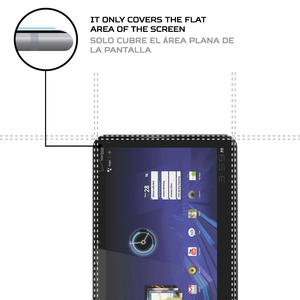 ตัวป้องกันหน้าจอป้องกันการกระแทกสำหรับแท็บเล็ตโมโตโรล่า XOOM MZ601 - Product Image 4