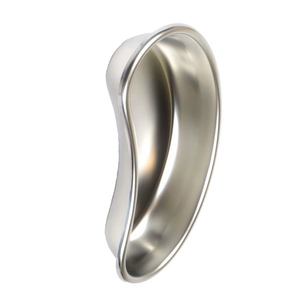 Bandeja de riñón de acero metálico de 8 pulgadas para bandejas de riñón médicas Material alemán Artículos huecos de la mejor calidad Estilo de riñón sin imán - Product Image 5