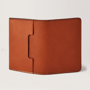 Cartera de cuero de aspecto refinado que añade confianza al uso diario, cartera de cuero de grosor mínimo que reduce el espacio en el bolsillo. - Product Image 2