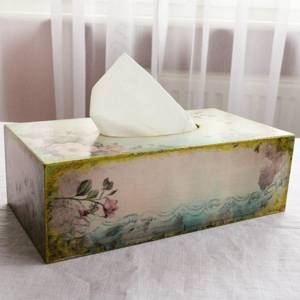 Juego de Cajas para Servilletas de Madera Esmaltada Hechas a Mano de Primera Calidad, con Diseño Clásico, Ecológico, Creaciones Antiguas de la India, Portavasos para Servilletas - Product Image 4