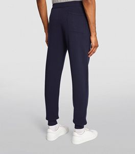 Salva Impex Own Brand <b>Navy</b> Blue Fleece <b>Jogger</b> Pants Premium Quality Elasticated Waistband Printed Design Trendy Winter Plus Size - Product Image 6