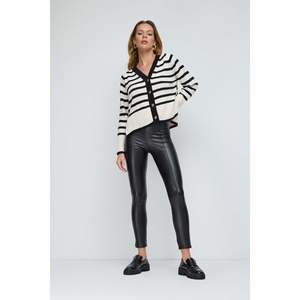 Pantalon droit classique décontracté pour femme, respirant, tissé, coupe large, taille XL 3XL, saison automne, mi-plissé, coloré - Product Image 1