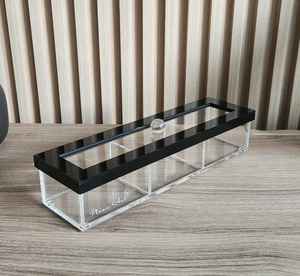 Caja de regalo acrílica de nuevo diseño con impresionante tapa con Incrustaciones de nácar diseñada para lujosas bodas árabes Eid y regalo de Ramadán - Product Image 4