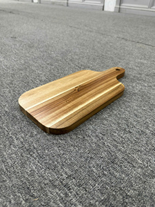 Tabla de cortar de madera de acacia, mango de agarre, Natural, duradero, ligero, apto para lavavajillas, bloque de corte de cocina para charcutería - Product Image 2