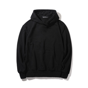 Venta al por mayor personalizado algodón pulóver manga larga EE. UU. Tamaño sudaderas con capucha para los hombres - Product Image 3