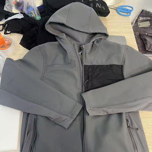 เสื้อแจ็คเก็ตผู้ชายกันลม กันน้ำ ระบายอากาศ คอสูง พร้อมซิปปิด-เสื้อแจ็คเก็ตสำหรับผู้ชาย - Product Image 4