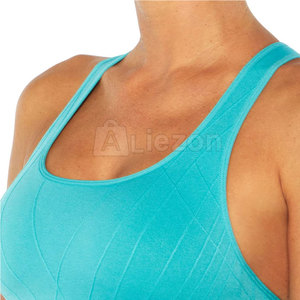 La mejor calidad Fitness Sport Bra Pakistán Hecho Nuevo diseño Gym Wear Sports Women Bra - Product Image 5