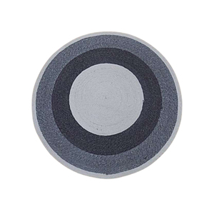 Alfombras de poliéster redondas modernas hechas a mano trenzadas a mano naturales antideslizantes resistentes para sala de estar dormitorio al aire libre - Product Image 5