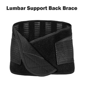 Ceinture de soutien lombaire réglable, respirante et élastique pour soulager les douleurs dorsales, correction de la posture, type enveloppant pour adulte - Product Image 3