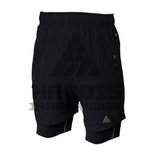 กางเกงขาสั้นรัดรูปสำหรับผู้ชายกางเกงขาสั้นสำหรับออกกำลังกายเล่นกีฬาวิ่งออกกำลังกายฟิตเนสกางเกงขาสั้นออกแบบโลโก้ได้ตามต้องการ - Product Image 1