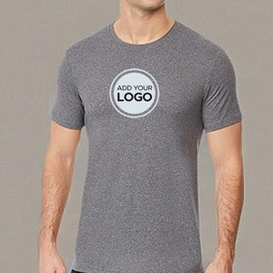 เสื้อยืดแขนสั้นสำหรับผู้ชาย, เสื้อยืดคอกลมแขนสั้นน้ำหนักเบาออกแบบได้เองเสื้อยืดธรรมดาสำหรับฤดูร้อน - Product Image 2