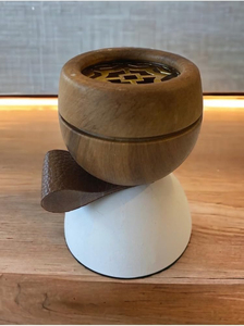 Altar de Incienso de Fusión Metal-Madera Zen - Quemador Duradero para Meditación en el Hogar y Espacios Conscientes - Product Image 5