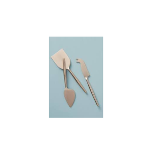 ชุดเครื่องมือชีสสมัยใหม่สแตนเลสชิ้นเดียวชุบนิกเกิลเงาและการออกแบบลายนูนสําหรับการเสิร์ฟ - Product Image 2