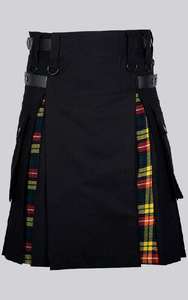 Meilleur design de logo grande taille Tartan kilt highland vêtement sur mesure kilt écossais pour hommes meilleure qualité tissu héritage kilt - Product Image 4
