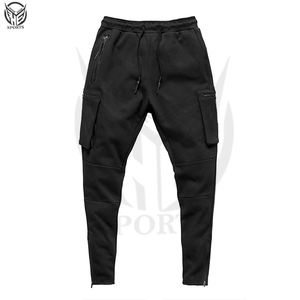 Pantalones Cargo de 6 bolsillos para hombre, ropa de calle, pantalones holgados transpirables sostenibles personalizados, pantalones Cargo para hombre, pantalones de calidad Premium - Product Image 3