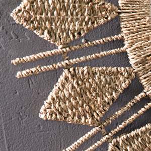 Mejor colección yute Seagrass espejos marco luz pared salón espejo personalizar paquete comedor muebles - Product Image 4