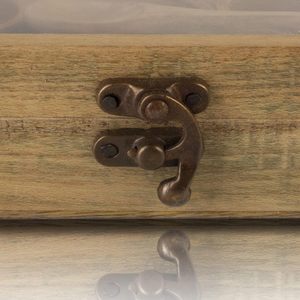 Handmade Wooden Seasoning Herb Spice <b>Masala</b> <b>Box</b> Container Holder Rack Stand Caddy With Spoon & Clear Lid Decorative Storage - Product Image 5