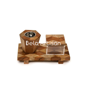2025 Dubai Parfums Wholesale Mubkhar Set, Eid Mubarak Gift Box, Bakhoor Burner Set par Bela Artisan - Product Image 4