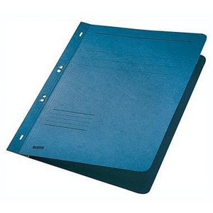 Leitz DIN <b>A4</b> 250g/m Recycled Manila Cardboard Blue Eyelet Binder File <b>Folder</b> - Product Image 1