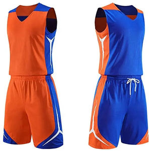 Conjuntos de uniformes de baloncesto de alta calidad para hombres, camisetas cómodas secas transpirables profesionales, pantalones cortos de baloncesto de verano Bsci - Product Image 2