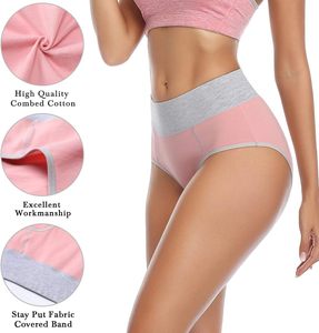 Culottes de maintien pour femmes grande taille, taille haute, en dentelle, confortables, respirantes, extensibles, maintien stable, couverture complète - Product Image 6