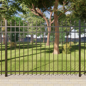 Paneles de valla de hierro forjado de Vietnam diseñados para la durabilidad al aire libre y la belleza atemporal utilizando solo 100 por ciento de materiales locales - Product Image 1