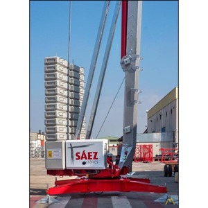 Grúa Torre Autoerigible Saez H-22105 Nueva, Capacidad de Carga de 5 Toneladas, 25m para Construcción, con Motor, Bomba y Equipo Esenciales - Product Image 4
