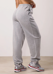 Nuevo diseño sin límites de gran tamaño lavado gris claro mujeres chándal peso pesado algodón Sudadera con capucha y Jogging trajes mujeres chándal conjunto - Product Image 6