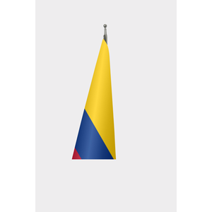 Custom Colombia Indoor <b>Flag</b>-3x5ft Digital Printing Aluminum <b>Pole</b> Cotton or Plastic Banner Custom Logo - Product Image 3