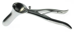 Instrumentos quirúrgicos manuales de acero inoxidable Renix International 85mm X 25mm Longitud DE TRABAJO 220mm Longitud total-Pratt Speculum - Product Image 3