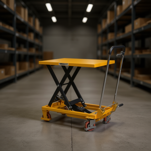 Plataforma de Elevación Manual con Ruedas, Capacidad de 150 Kg, Carro de Compras - Product Image 3