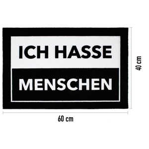 Ensemble tasse et paillasson Hate People, collection promotionnelle de vaisselle - Product Image 2