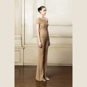 Meilleures ventes de pantalons pour femmes PANTALONS ÉVASÉS NADIA Pantalons évasés longs Emballage personnalisé Vêtements élégants pour femmes Marque de luxe - Product Image 3