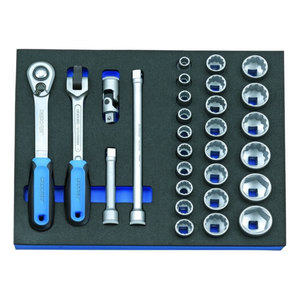Juego de Llaves de Tubo Gedore de 1/2'' con 29 Piezas en CT Tool Module, Conjuntos de Herramientas Premium - Product Image 3
