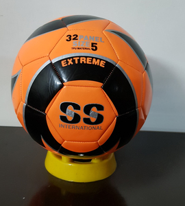 Alta calidad SS internacional profesional estándar tamaño 5 impermeable butilo vejiga pantalla impresa diseño pelota de fútbol - Product Image 6