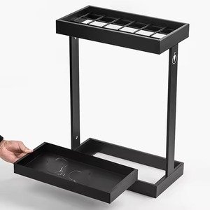 Paragüero de metal de larga duración adecuado para cualquier espacio interior como pasillos, vestíbulos, oficinas o zonas de recepción - Product Image 6