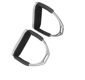 Nouvel arrivage d'étriers d'équitation en acier inoxydable légers réglables prise en main forte confort OEM approvisionnement d'usine - Product Image 1