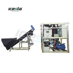 ICESTA Factory Direct Selling 1T 2T 1000Kg 5T 10T 20T 30T Tube Ice Making Machine