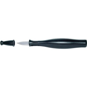 PROFILIT 25 mm Fine Scraper with 8 mm Triangular Blade Plastic Handle Putty Knife RENNSTEIG Brand - Product Image 1