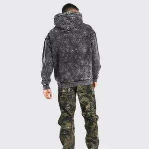 Sudadera con capucha desgastada de lavado ácido para hombre, novedad, última moda, algodón, peso pesado, sudaderas con capucha de lavado ácido para hombre, precio barato, venta al por mayor, nuevo diseño - Product Image 5