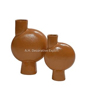 Luxury Decorative Cylinder <b>Vases</b> for Home Decoration Metal Flower <b>Vase</b> for Centerpiece Desktop Home Decoration Bowls - Product Image 4