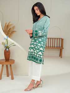 Pakistani Designers' Embroidered 2-Piece Salwar Kameez <b>Suits</b> Top Seller Casual Daily Wear for Ladies - Product Image 2