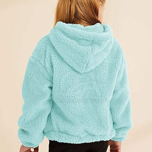 High Quality Kids <b>Hoodies</b> Casual Pullover Style for Outdoor Use Color Contrast with Hooded Collar - Product Image 5