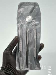 Kit de cuidado de examen Dental Oral de 8 piezas reutilizable personalizado Juego de herramientas dentales de acero inoxidable - Product Image 6