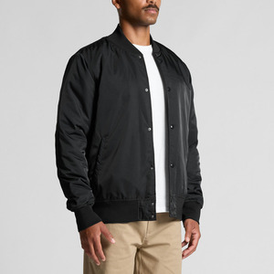 Classic <b>Mens</b> Bomber <b>Jacket</b> Sleek Lightweight All Season Ready - Product Image 3