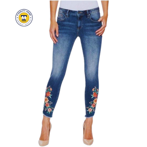 กางเกงยีนส์ผู้ชายคุณภาพสูง ผ้าแคนวาส 100% ปักลาย ปรับแต่งได้ น้ำหนักเบา ทรงตรงปานกลาง สไตล์ทางการ แห้งเร็ว ระบายอากาศได้ดี - Product Image 5