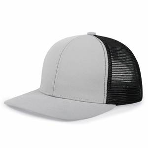 Bordado personalizado 3D en relieve de malla en blanco plano Bill Trucker Hat Gorras de béisbol Business Common - Product Image 5