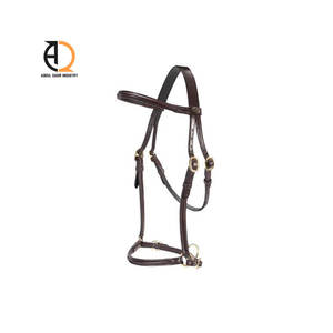 Cabestro de Cuero para Caballo con Acolchado Suave de Nailon para un Mayor Confort - Product Image 1